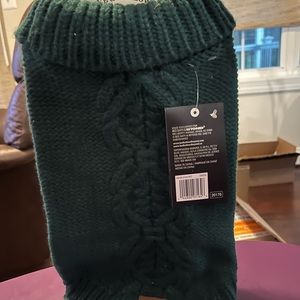 Dog Brand New Green Sweater